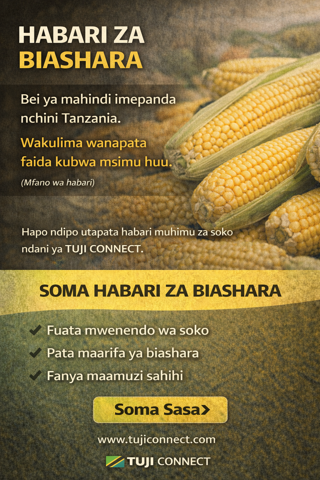 HABARI ZOTE ZA MAZAO HAPA NCHI NZIMA 